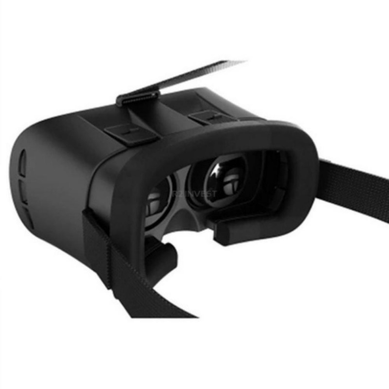 3D Виртуални очила VR Box, с дистанционно, Бели