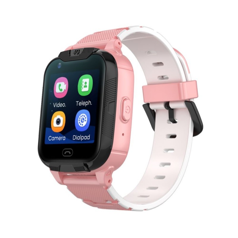 Детски смарт часовник Maxlife 4G MXKW-350 GPS WiFi, Розов
