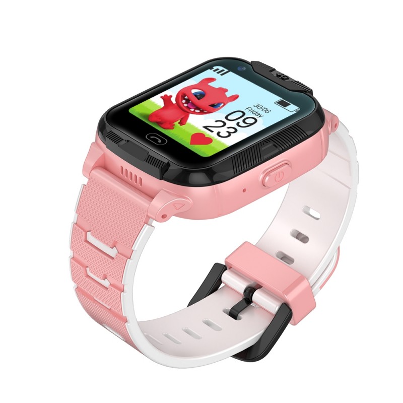 Детски смарт часовник Maxlife 4G MXKW-350 GPS WiFi, Розов