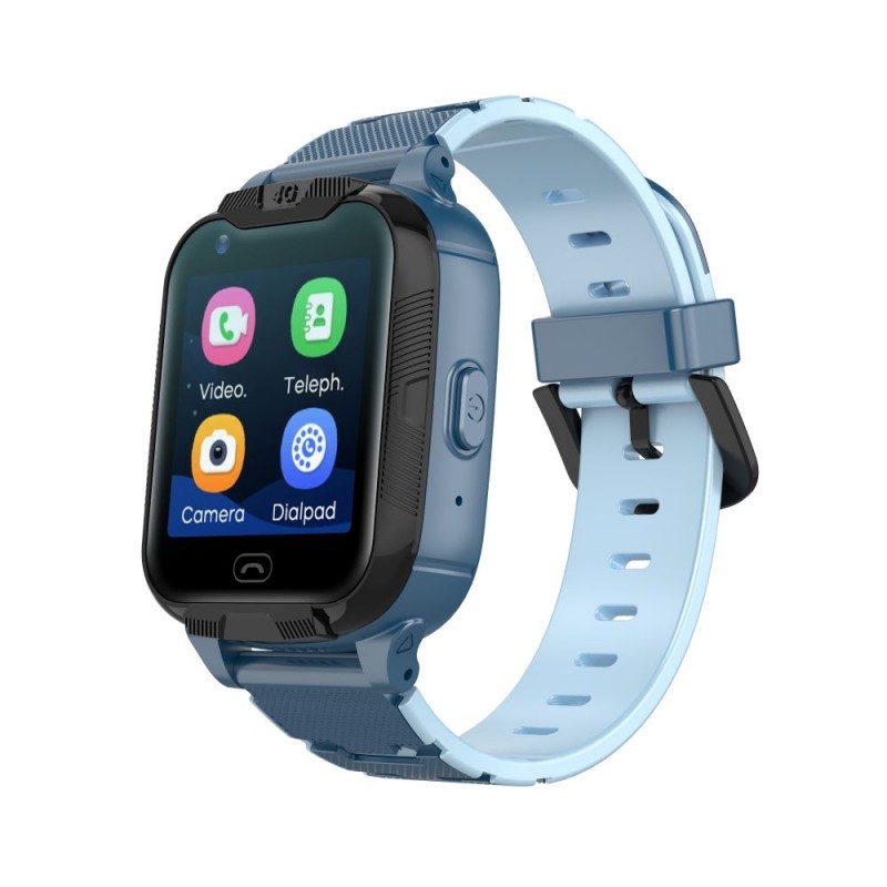 Детски смарт часовник Maxlife 4G MXKW-350 GPS WiFi, Син
