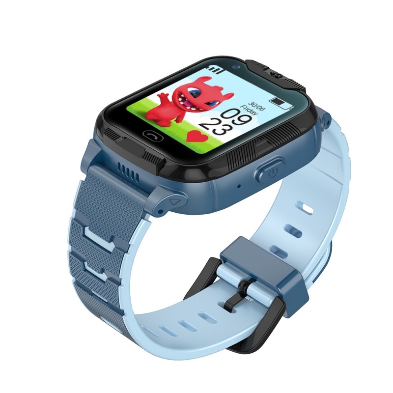 Детски смарт часовник Maxlife 4G MXKW-350 GPS WiFi, Син
