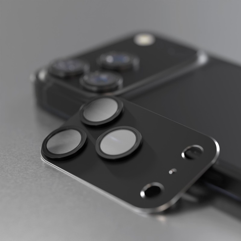 Etteri протектор задна камера пълна защита за iPhone 17 Pro (6.3), черен