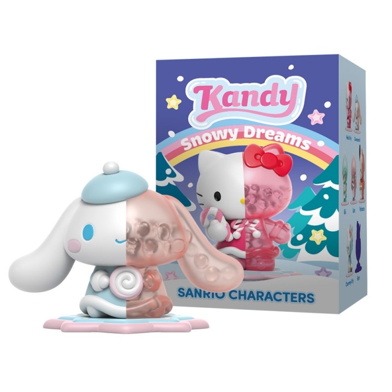 Фигурка изненада Mighty Jaxx - Hello Kitty Snowy Dream Kandy x Sanrio Series 3, Blind Box