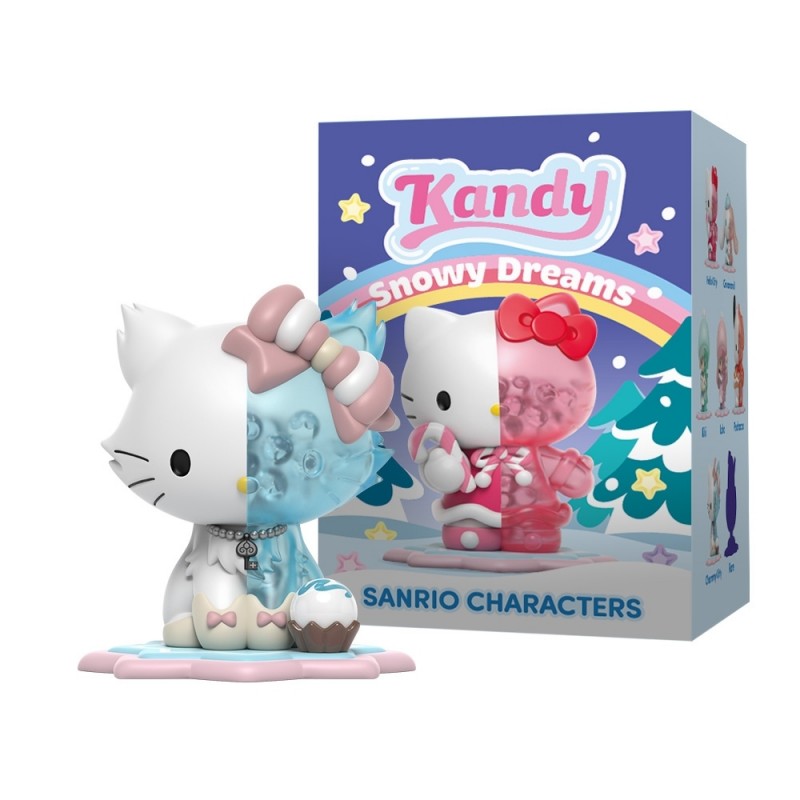 Фигурка изненада Mighty Jaxx - Hello Kitty Snowy Dream Kandy x Sanrio Series 3, Blind Box