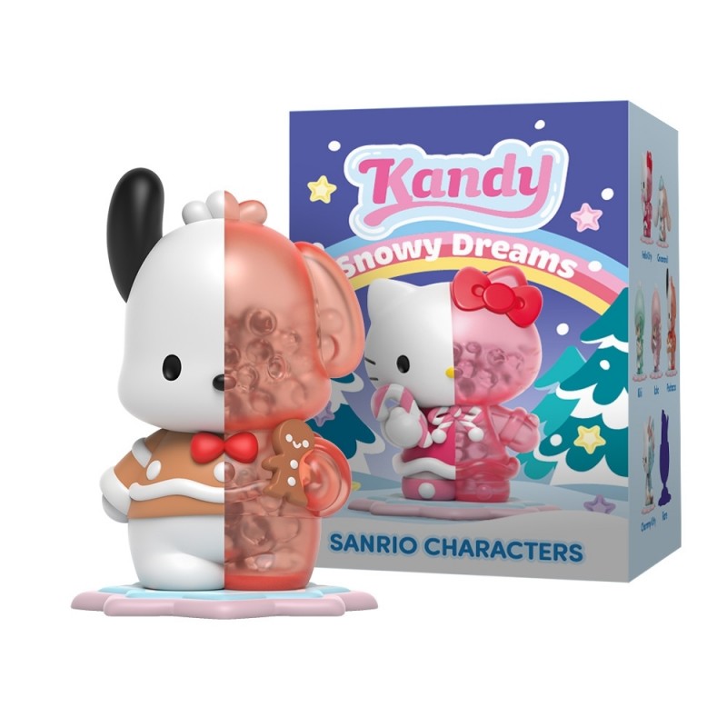 Фигурка изненада Mighty Jaxx - Hello Kitty Snowy Dream Kandy x Sanrio Series 3, Blind Box