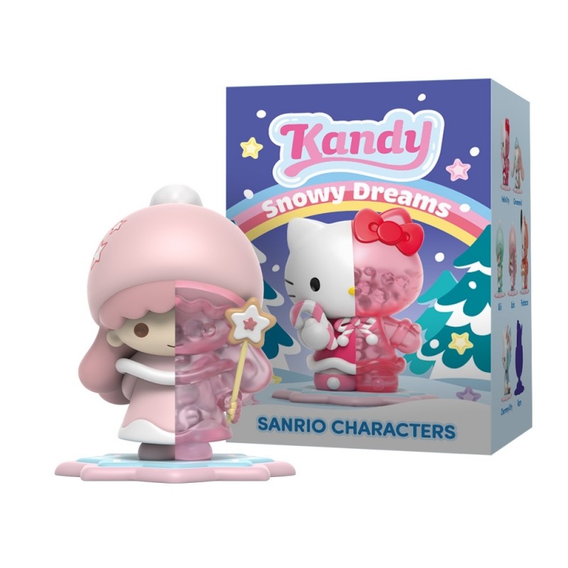 Фигурка изненада Mighty Jaxx - Hello Kitty Snowy Dream Kandy x Sanrio Series 3, Blind Box