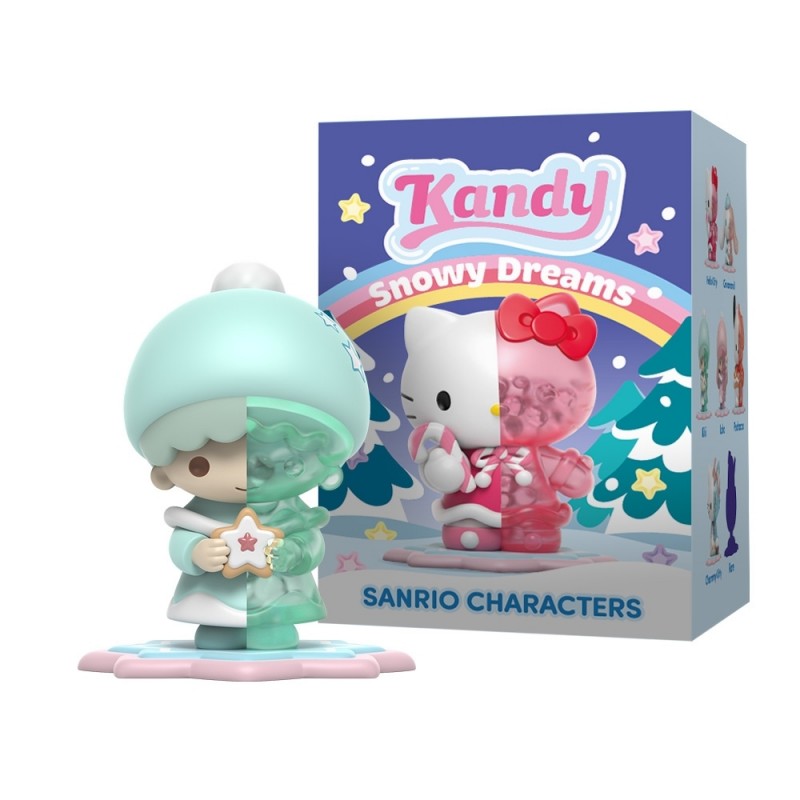 Фигурка изненада Mighty Jaxx - Hello Kitty Snowy Dream Kandy x Sanrio Series 3, Blind Box