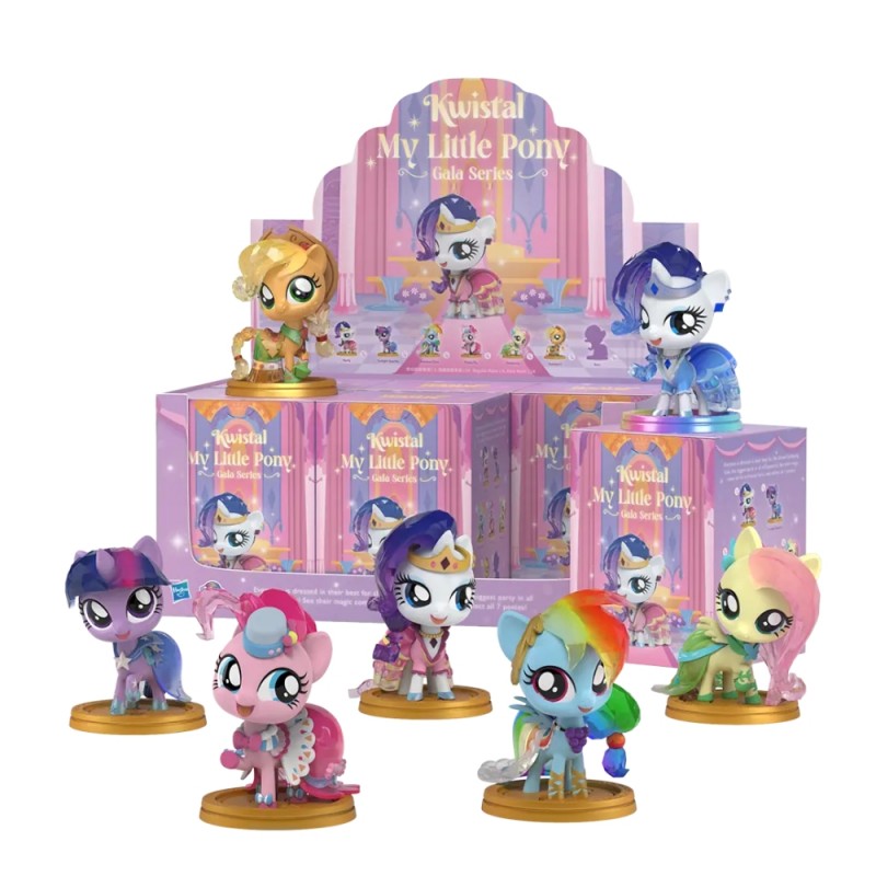 Фигурка изненада Mighty Jaxx - My Little Pony Kwistal Fwenz Gala Series, Blind Box