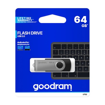 Флаш памет 64GB USB 2.0, GoodRam Twister