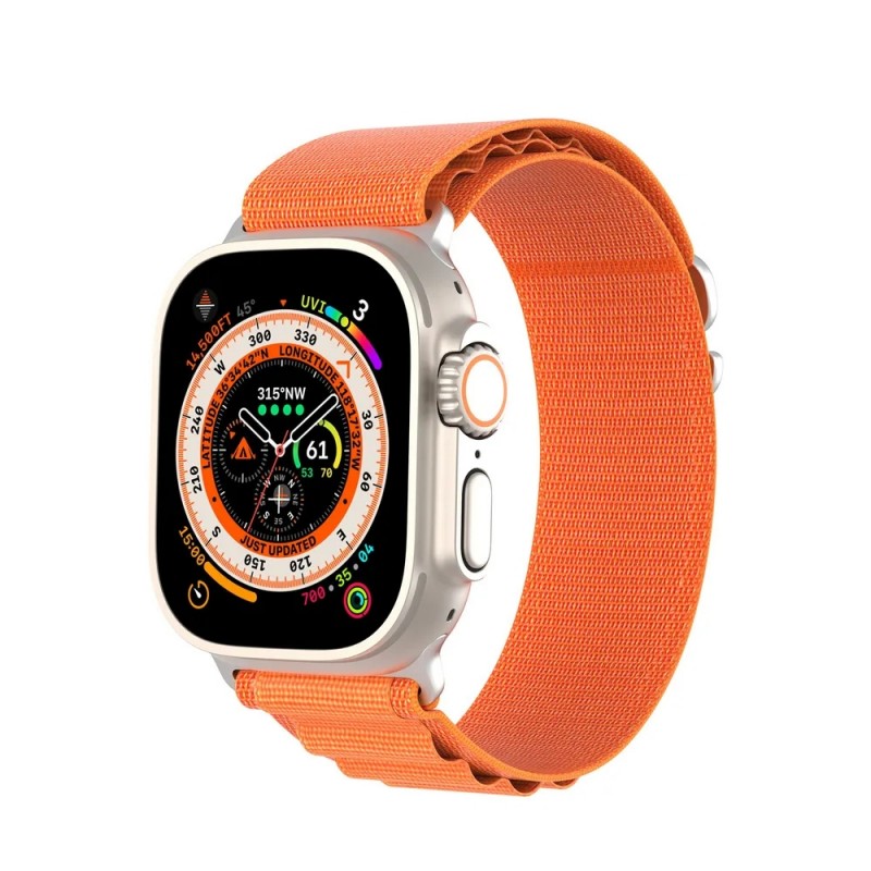 Каишка DUX DUCIS GS band за часовник Apple iWatch 42/44/45/46/49mm, Оранжева