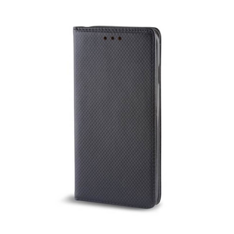 Калъф тефтер флип bSmart Magnet Book страничен, За Huawei P20 Lite, Черен