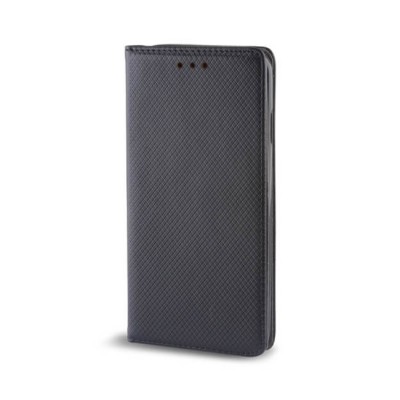 Калъф тефтер флип bSmart Magnet Book страничен, За iPhone X/XS, Черен