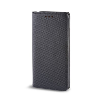 Калъф тефтер флип bSmart Magnet Book страничен, За Motorola Moto G14, Черен