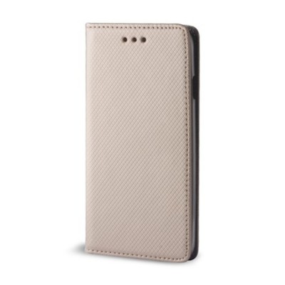 Калъф тефтер флип bSmart Magnet Book страничен, За Samsung Galaxy A16, Златист