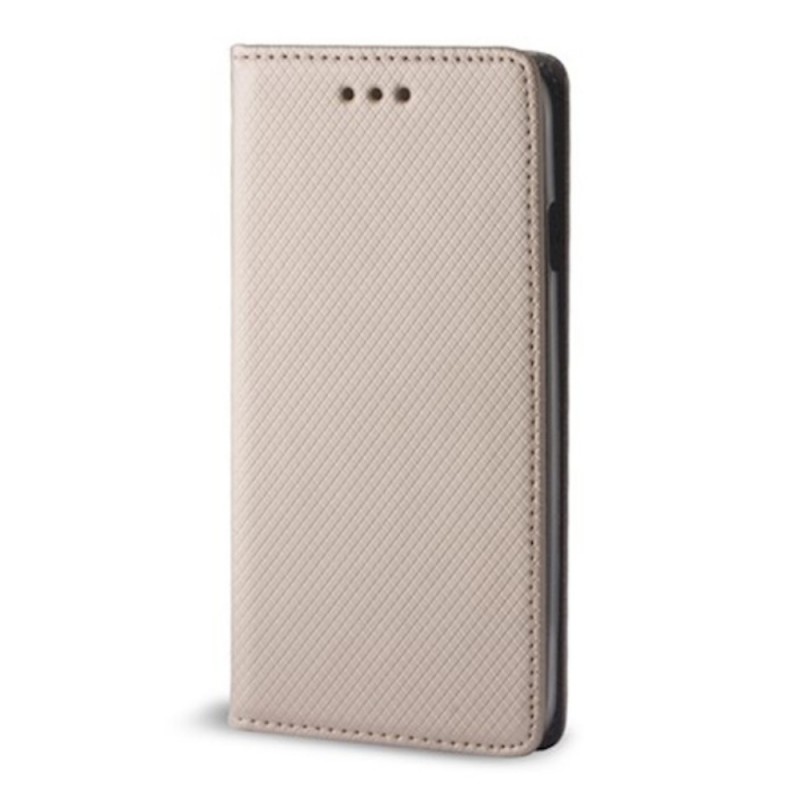 Калъф тефтер флип bSmart Magnet Book страничен, За Samsung Galaxy A17, Златист