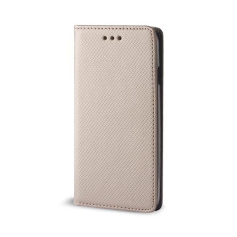 Калъф тефтер флип bSmart Magnet Book страничен, За Samsung Galaxy A20e (A202F), Златист