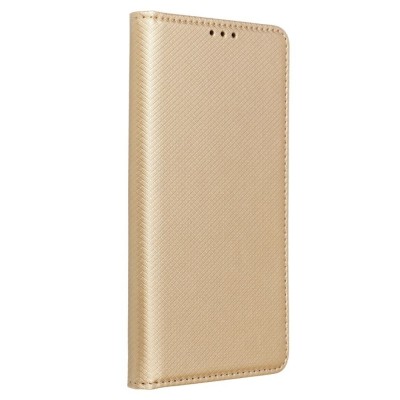 Калъф тефтер флип bSmart Magnet Book страничен, За Samsung Galaxy S24 FE, Златист
