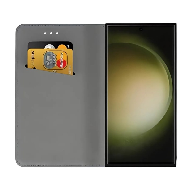 Калъф тефтер флип bSmart Magnet Book страничен, За Xiaomi 15T, Златист