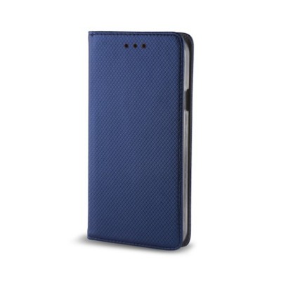 Калъф тефтер флип bSmart Magnet Book страничен, За Xiaomi Redmi 12 4G/5G, Тъмносин