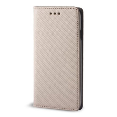 Калъф тефтер флип bSmart Magnet Book страничен, За Xiaomi Redmi 15C, Златист
