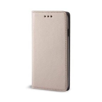 Калъф тефтер флип bSmart Magnet Book страничен, За Xiaomi Redmi 9C, Златист