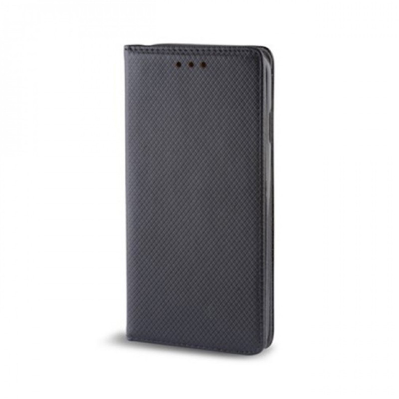 Калъф тефтер флип bSmart Magnet Book страничен, За Xiaomi Redmi Note 8 Pro, Черен