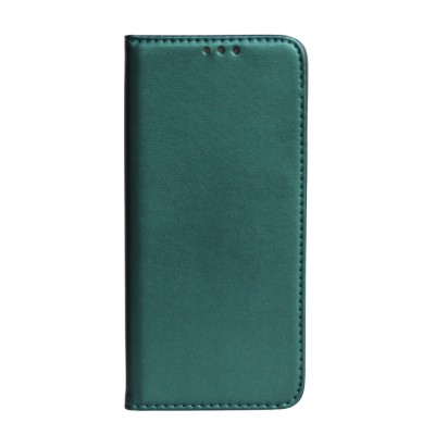 Калъф тефтер флип bSmart Magnetic Book страничен, За Honor 200 Smart, Тъмнозелен