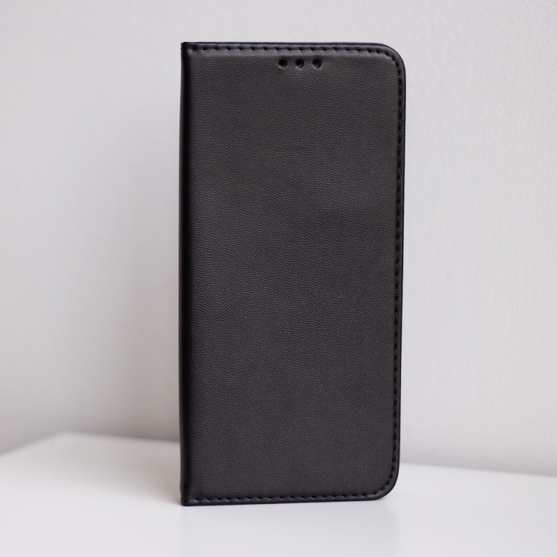Калъф тефтер флип bSmart Magnetic Book страничен, За Samsung Galaxy A17, Черен