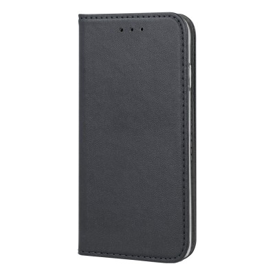 Калъф тефтер флип bSmart Magnetic Book страничен, За Samsung Galaxy A37, Черен