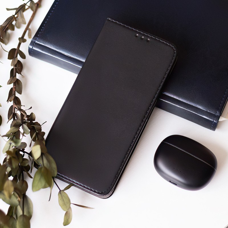 Калъф тефтер флип bSmart Magnetic Book страничен, За Samsung Galaxy S26, Черен