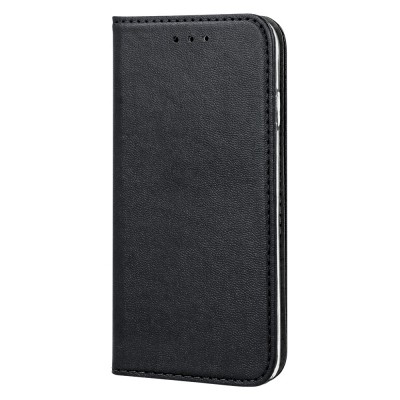 Калъф тефтер флип bSmart Magnetic Book страничен, За Xiaomi Redmi 15, Черен