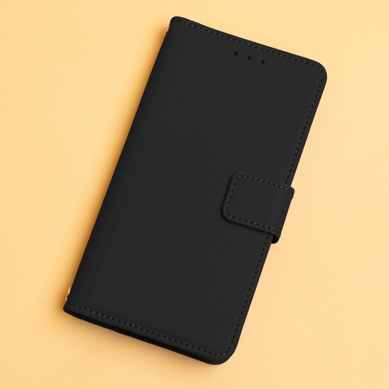 Калъф тефтер Smart Triangle, За Samsung Galaxy A27, Черен