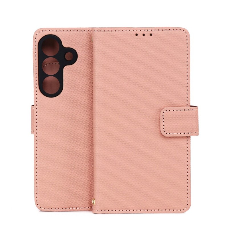 Калъф тефтер Smart Triangle, За Samsung Galaxy S26, Розов
