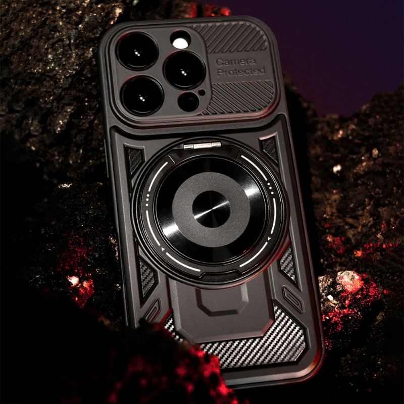 Оверлей Defender Armor Mag за iPhone 17 Pro 6.3" черен
