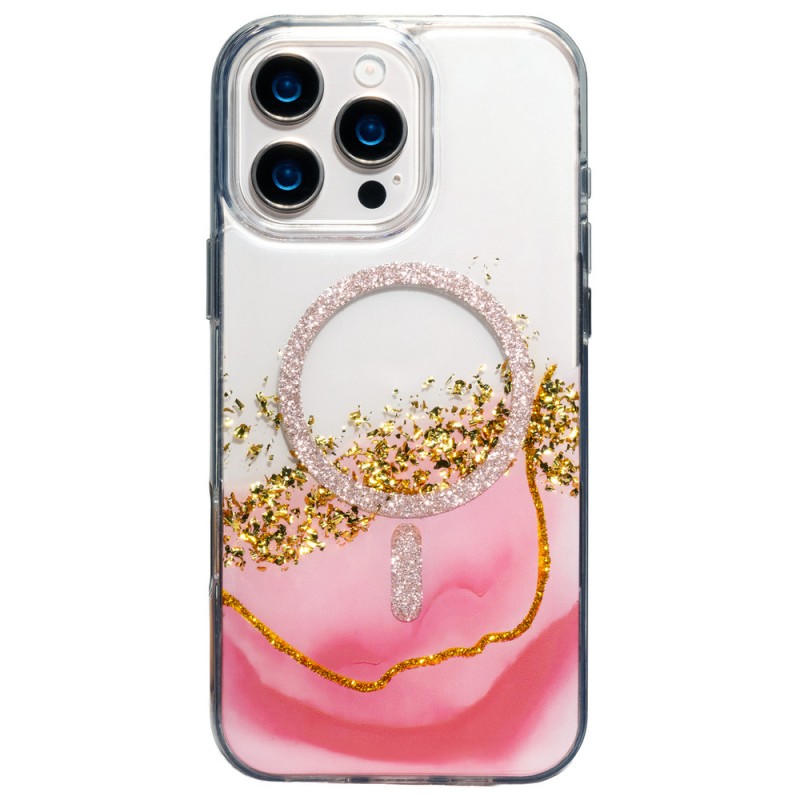 Кейс Epoxy Mag за iPhone 17 Pro Max (6.9) розов