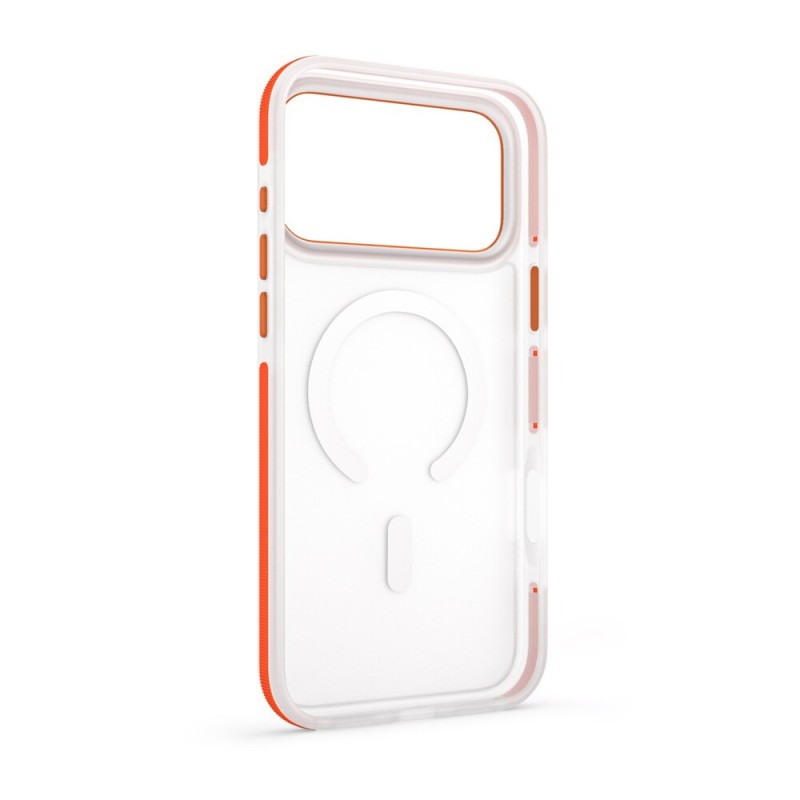 Кейс Etteri Icy Mag case, За iPhone 17 Pro Max (6.9), Оранжев