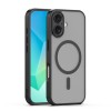 Кейс Mag Matt с отвори за камерите за iPhone 17 (6.3) черен