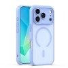 Кейс Mag Matt с отвори за камерите за iPhone 17 Pro (6.3) светлосин