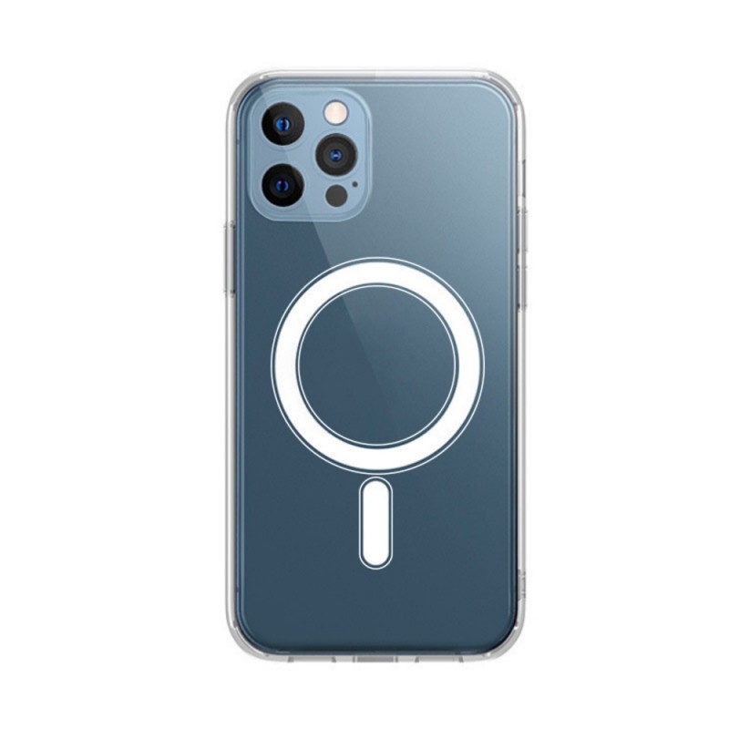Anti Shock 1.5 mm Mag cover за iPhone 16 Pro 6.3" прозрачна защита на камерата