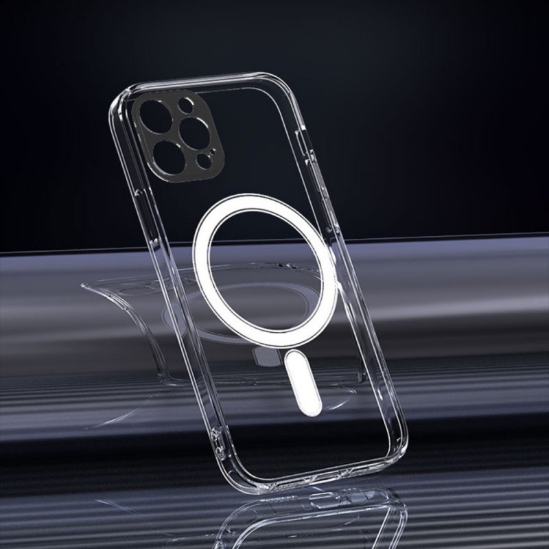 Anti Shock 1.5 mm Mag cover за iPhone 16 Pro Max 6.9" прозрачна защита на камерата