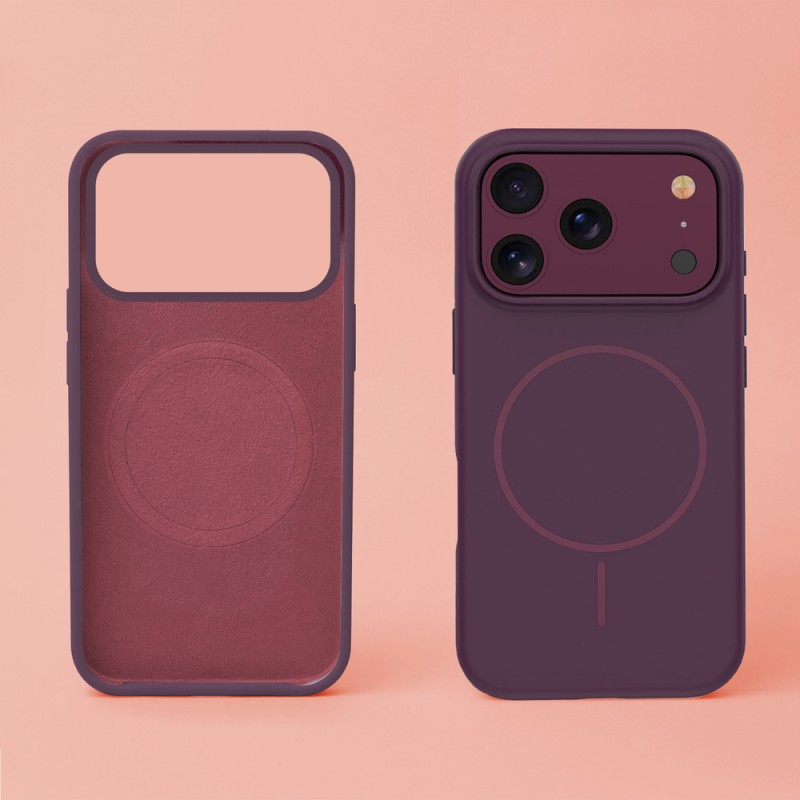 Гръб Silicone Thin Mag за iPhone 17 Pro 6,3