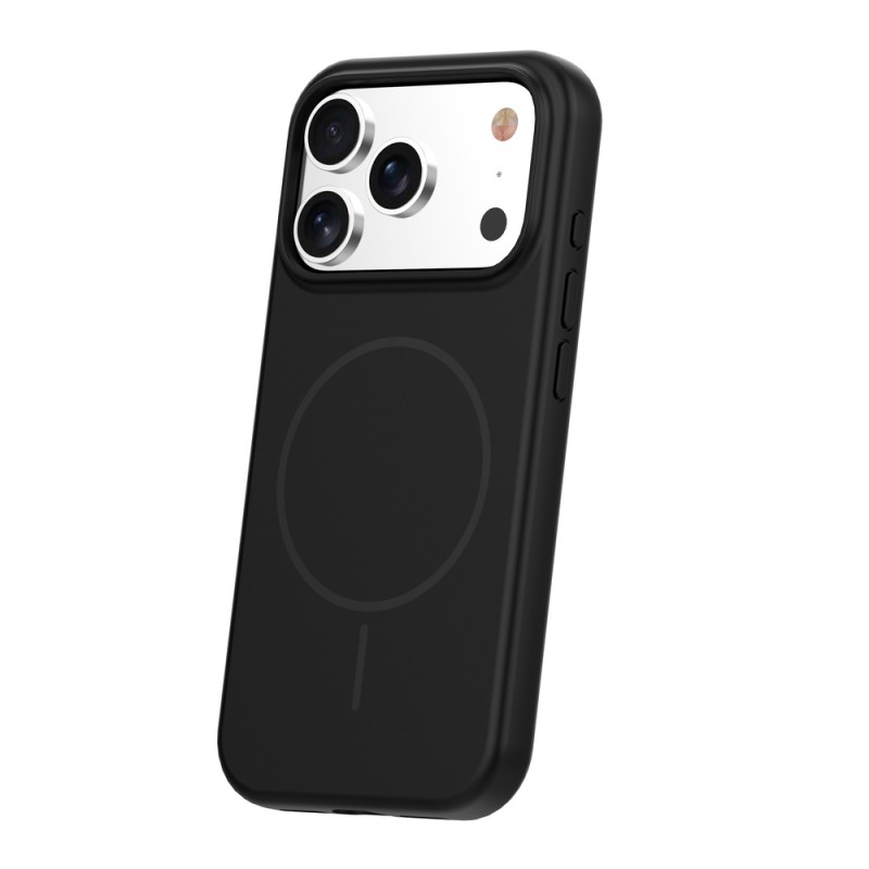 Силиконов калъф Thin Mag за iPhone 17 Pro Max / 18 Pro Max 6.9" черен