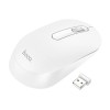 Оптична безжична мишка HOCO 2,4G 1200dpi GM14, Бяла