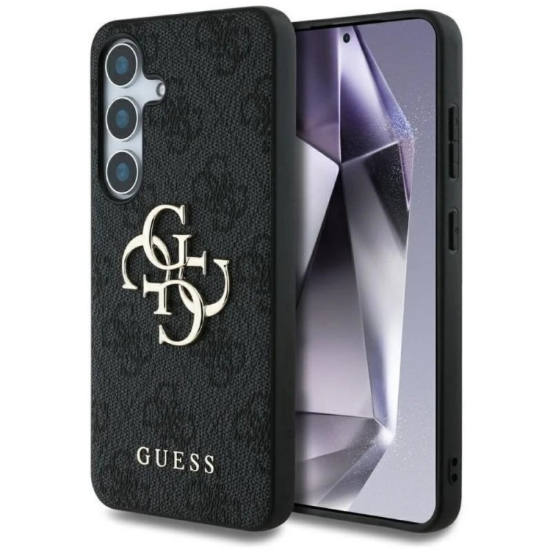 Оригинален кейс Guess Big 4G Logo Classic, За Samsung Galaxy S25, Черен