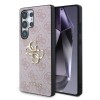 Оригинален кейс Guess Big 4G Logo Classic, За Samsung Galaxy S25 Ultra, Розов