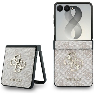 Оригинален кейс Guess Big 4G Logo, За Samsung Galaxy Z Flip8, Розов