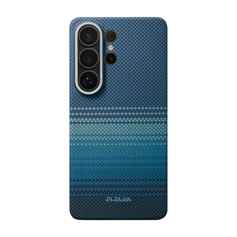 Оригинален кейс Pitaka Edge Case Moonrise за Samsung Galaxy S26 Ultra, син