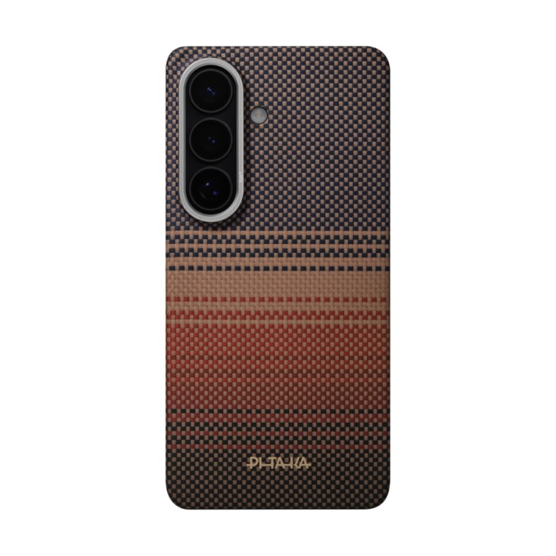 Оригинален кейс Pitaka Edge Case Sunset за Samsung Galaxy S26, кафяв