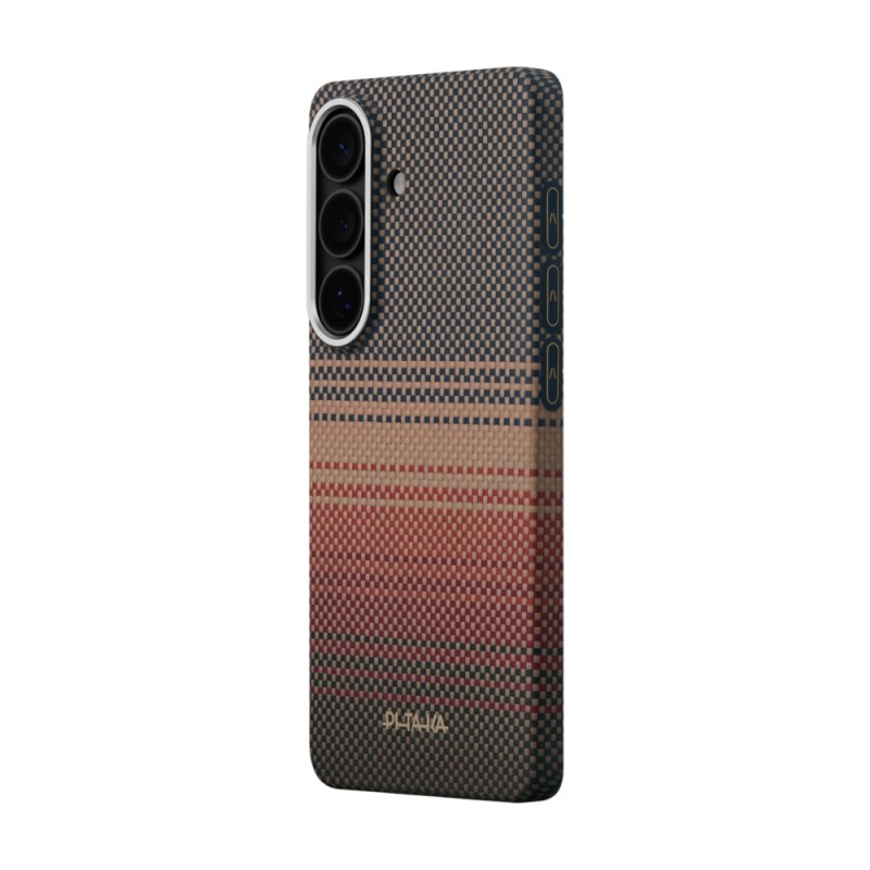 Оригинален кейс Pitaka Edge Case Sunset за Samsung Galaxy S26, кафяв