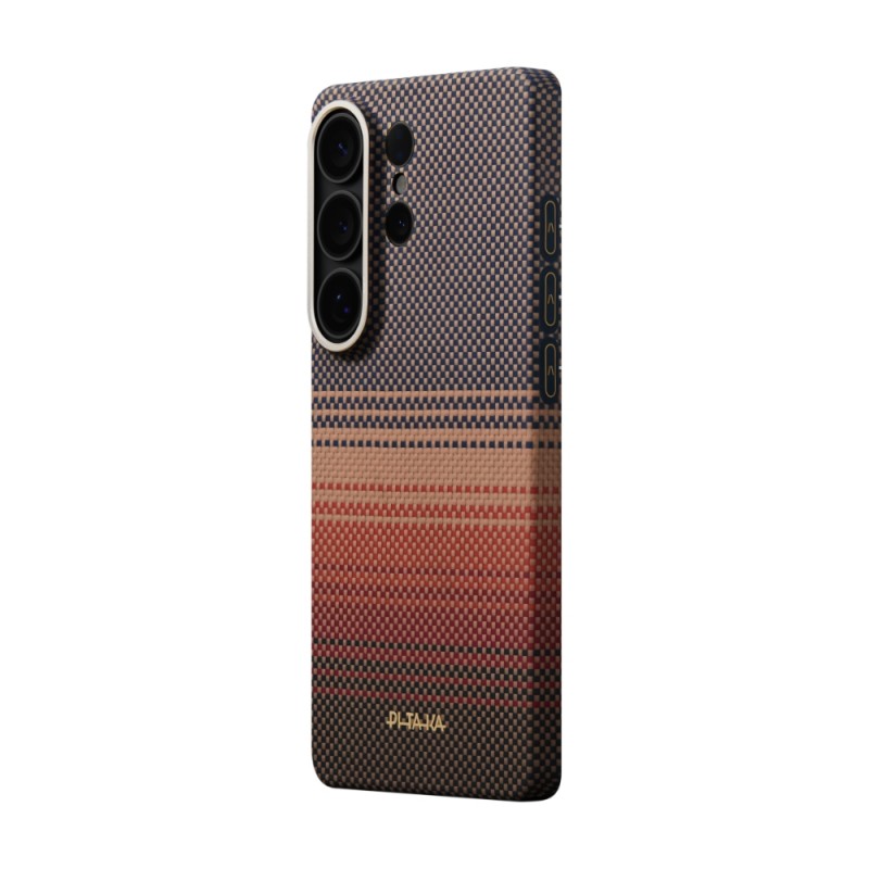 Оригинален кейс Pitaka Edge Case Sunset за Samsung Galaxy S26 Ultra, кафяв